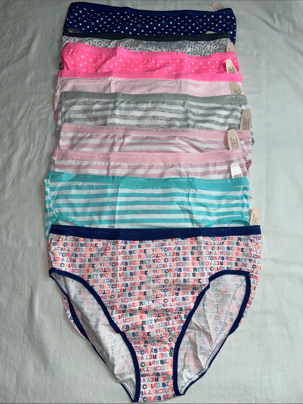 Victoria's Secret Women’s High Leg Briefs Lot Size XL (Year 2014)